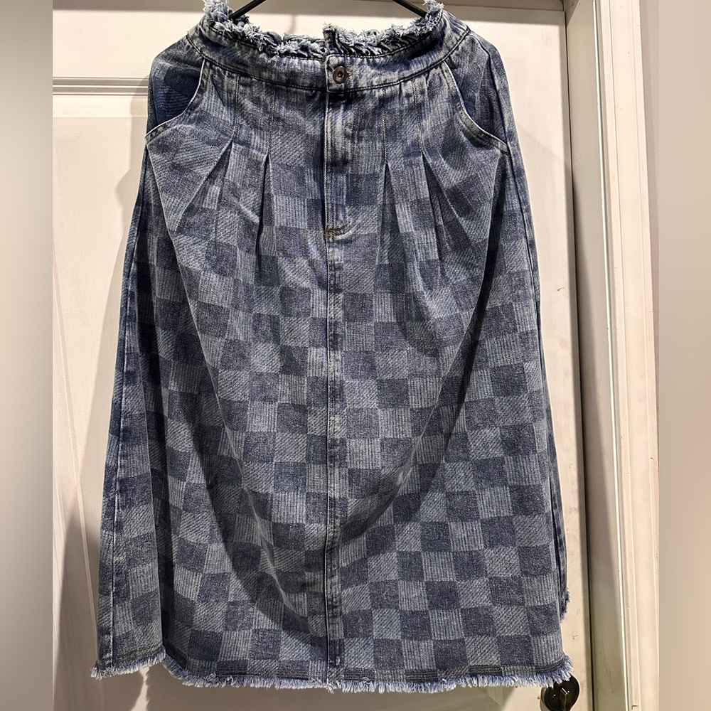 Very J Classic Blue Denim Outerwear NWOT